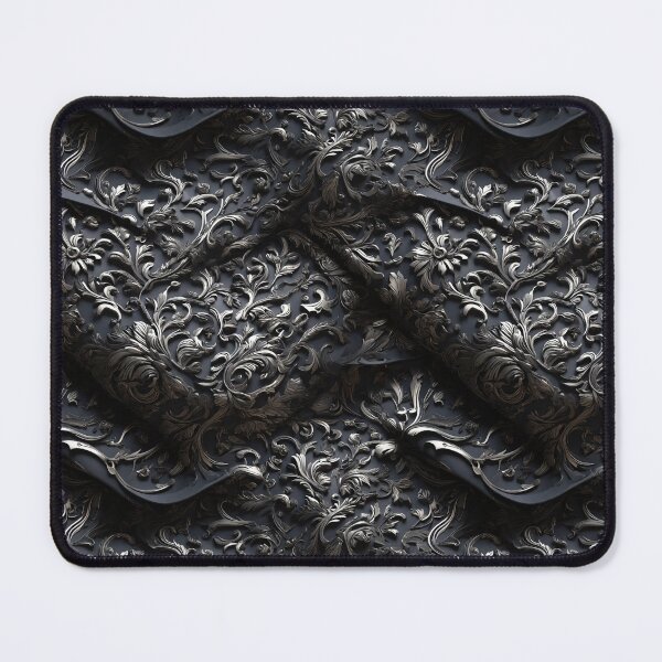 Item preview, ORNATE SILVER ON GRAY designed and sold by NAG5089A.