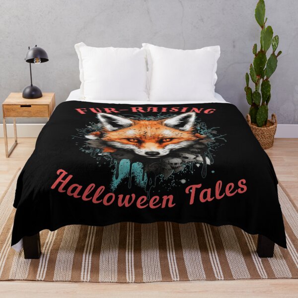 Artikelvorschau, Pelzige Halloween-Geschichten. Retro-Fuchs entworfen und verkauft von FoxVibes.