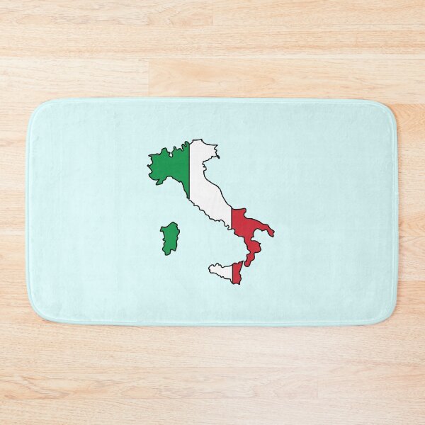 Item preview, Italy country shape flag designed and sold by Rachael Taylor.