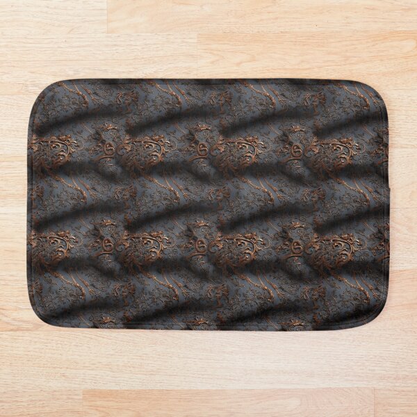 Item preview, ORNATE GOLD ON GREY designed and sold by NAG5089A.