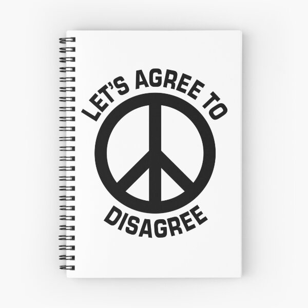 Item preview, Peace Sign: Let's Agree to Disagree designed and sold by ViktorCraft.