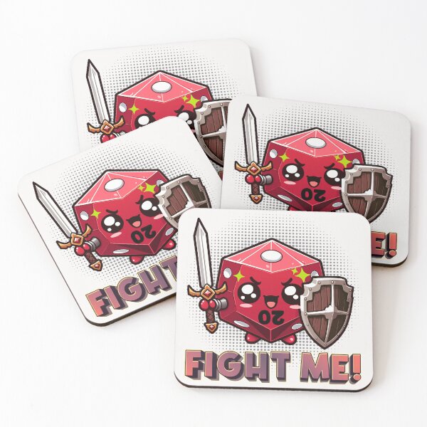 Item preview, Epic battle of the Kawaii RPG dice warrior of 20-sided dice designed and sold by GFelizNav.