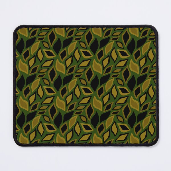 Item preview, Camouflage Leaves Modern Contemporary Print Pattern designed and sold by VioletsnPansies.