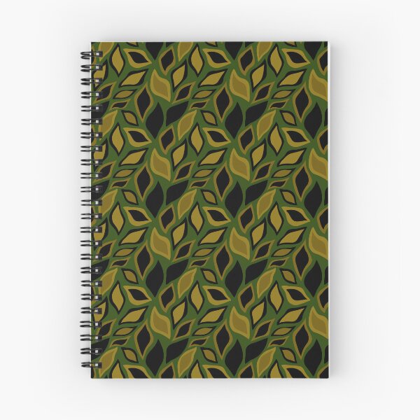 Item preview, Camouflage Leaves Modern Contemporary Print Pattern  designed and sold by VioletsnPansies.