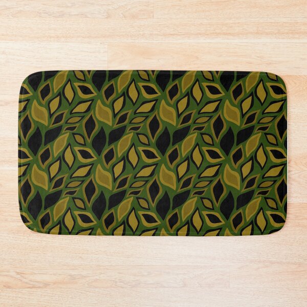 Item preview, Camouflage Leaves Modern Contemporary Print Pattern  designed and sold by VioletsnPansies.
