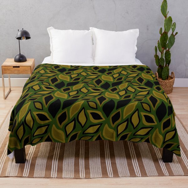 Item preview, Camouflage Leaves Modern Contemporary Print Pattern  designed and sold by VioletsnPansies.