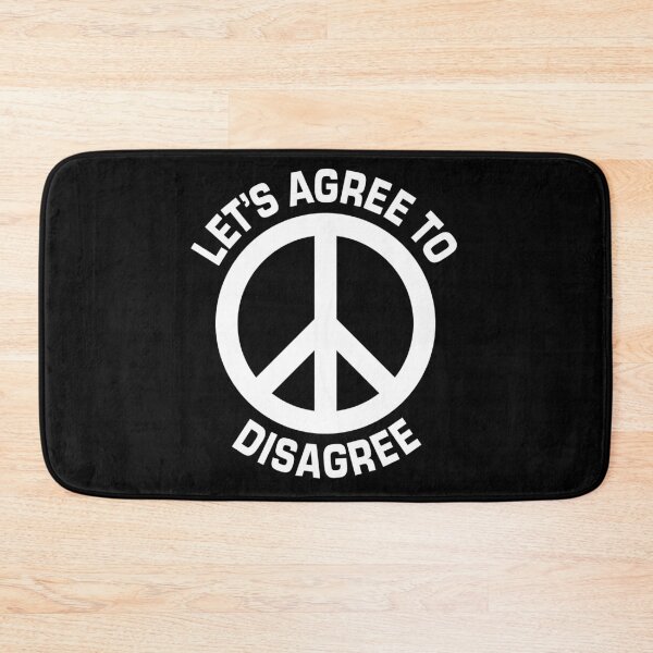 Item preview, Peace Sign: Let's Agree to Disagree designed and sold by ViktorCraft.