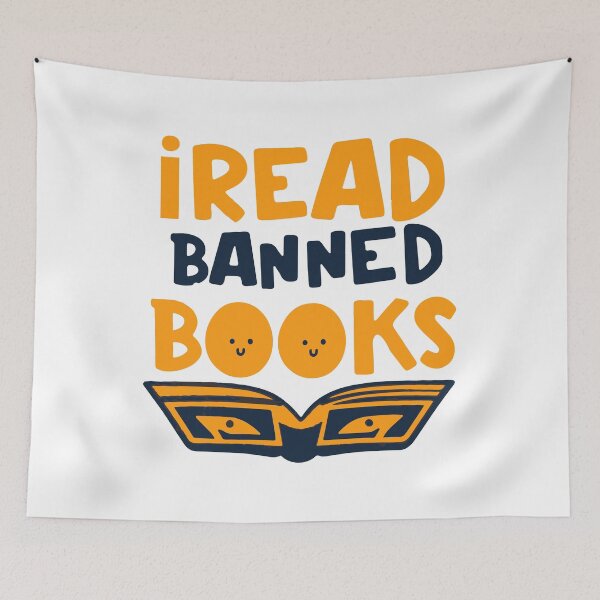 Item preview, I Read Banned Books designed and sold by Timegraf.