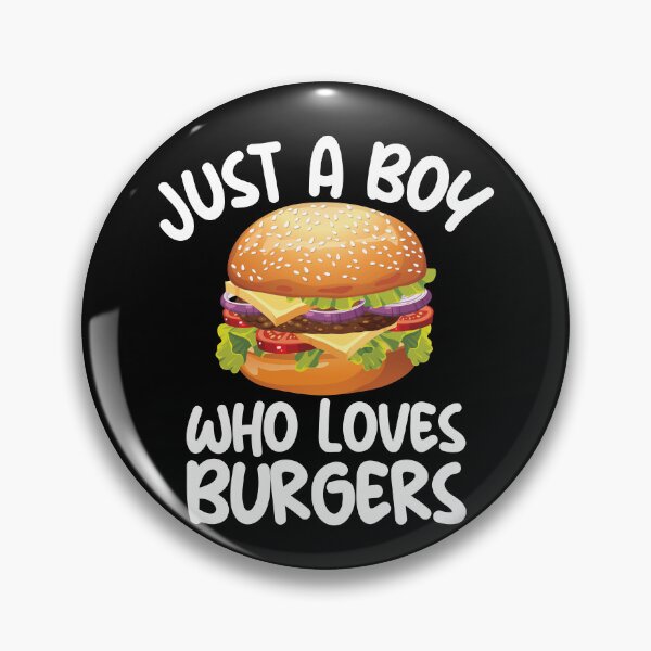 Artikelvorschau, Just A Boy Who Loves Burgers Cheese Burger Cheeseburger Gear entworfen und verkauft von DynamicDesign.
