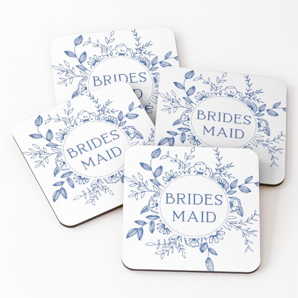 Item preview, Vintage Blue Bridesmaid Wedding Floral Ring designed and sold by indepthdesigns.