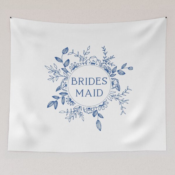 Item preview, Vintage Blue Bridesmaid Wedding Floral Ring designed and sold by indepthdesigns.