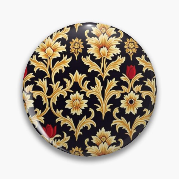 Item preview, Floral Art Elegant & Royal Gold Filigree Damask  Flower 1X designed and sold by Zeporas Castle.