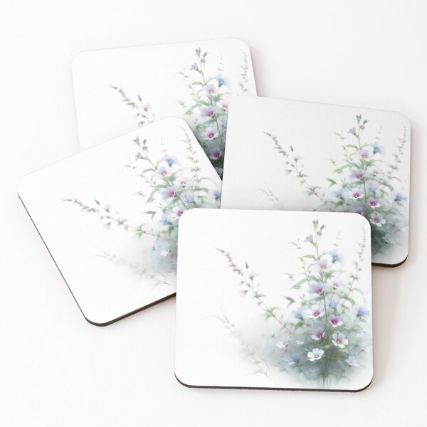 Item preview, Watercolor of wild flowers 02 designed and sold by I-HERE.