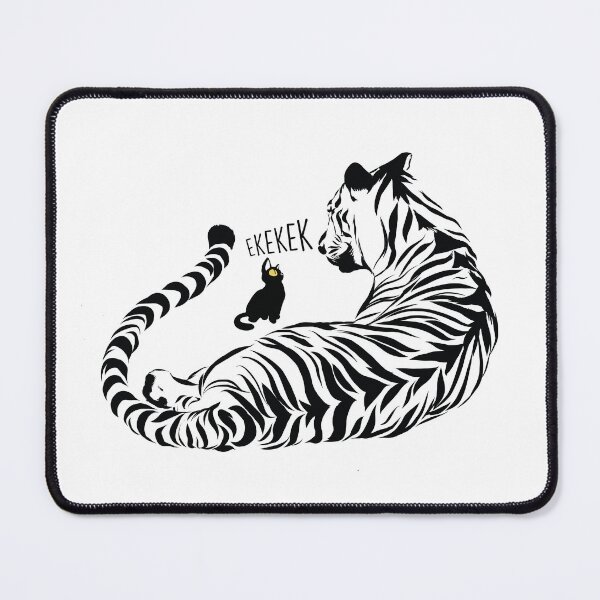 Item preview, Black Cat and Tiger designed and sold by chillaxcats.