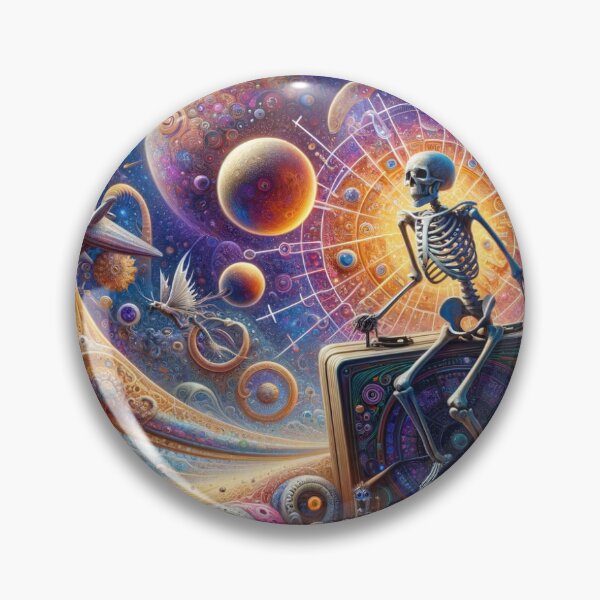 Item preview, Voyager of the Vortex: Serenade to the Cosmos designed and sold by AI-Artistry420.