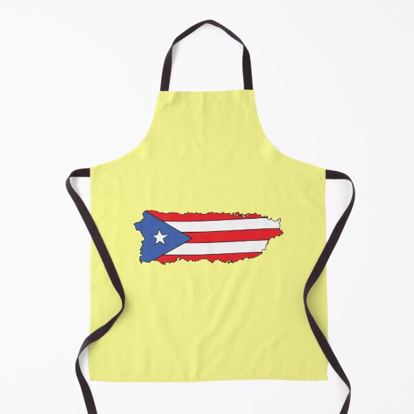 Item preview, Puerto Rico state shape flag designed and sold by Rachael Taylor.