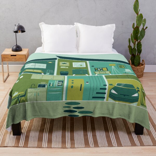 Item preview, Midcentury Modern House of the Future - No Text designed and sold by designbynic.