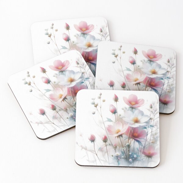 Item preview, Watercolor of wild flowers 04 designed and sold by I-HERE.