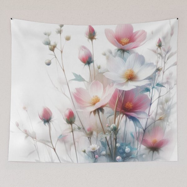 Item preview, Watercolor of wild flowers 04 designed and sold by I-HERE.