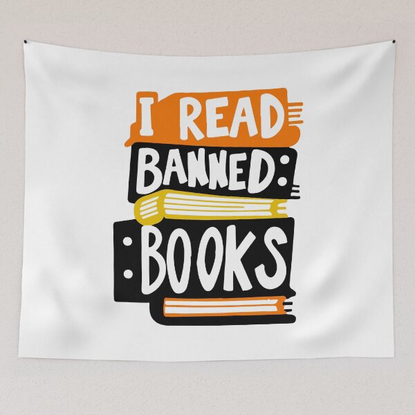 Item preview, I Read Banned Books designed and sold by Timegraf.