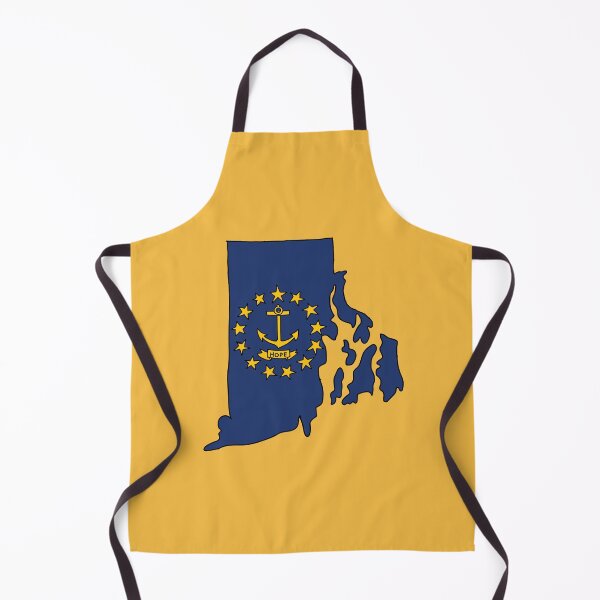 Item preview, Rhode Island state shape flag designed and sold by Rachael Taylor.