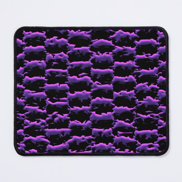 Item preview, 3D Black and Purple Splatter Checkerboard designed and sold by TheRulerofEarth.