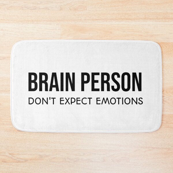 Item preview, BRAIN PERSON - Don´t expect emotions designed and sold by Ingridpd.