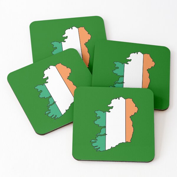 Item preview, Ireland country shape flag designed and sold by Rachael Taylor.