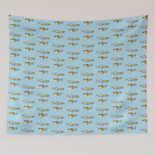 Item preview, U.S. Virgin Islands state shape flag designed and sold by Rachael Taylor.