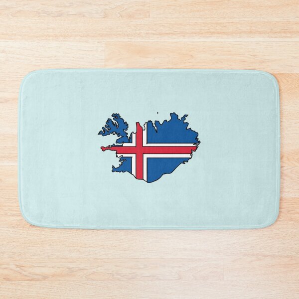 Item preview, Iceland country shape flag designed and sold by Rachael Taylor.