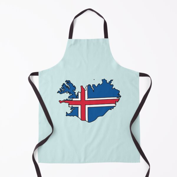 Item preview, Iceland country shape flag designed and sold by Rachael Taylor.