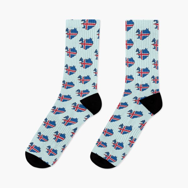 Item preview, Iceland country shape flag designed and sold by Rachael Taylor.