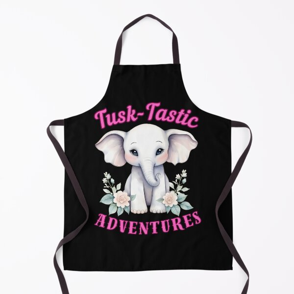Item preview, Tusk-Tastic Adventures. elephant head designed and sold by ElephantVibes.