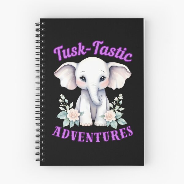Item preview, Tusk-Tastic Adventures. elephant face designed and sold by ElephantVibes.