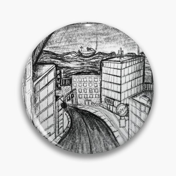 Item preview, City View Digital Artwork designed and sold by Gabrielle Struzik.