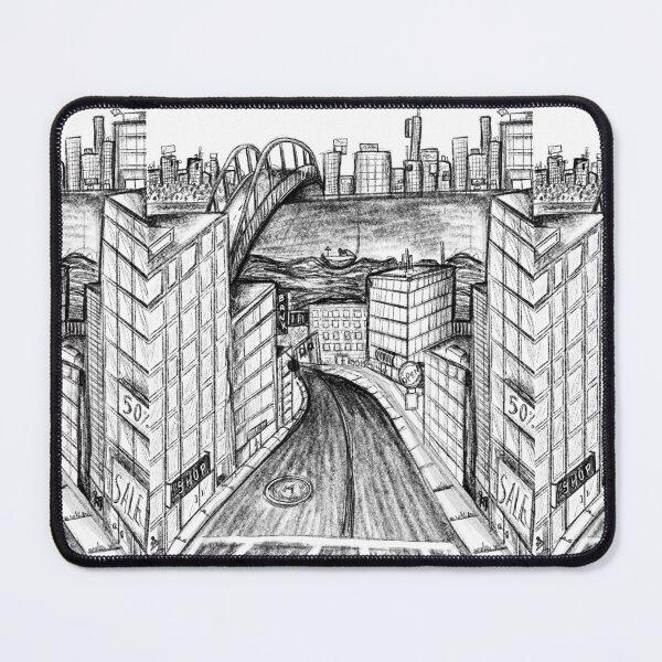 Item preview, City View Digital Artwork designed and sold by Gabrielle Struzik.