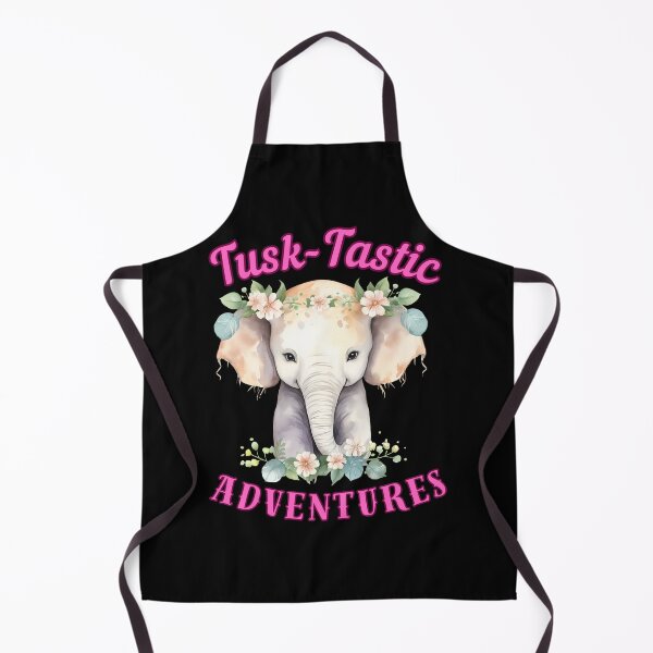 Item preview, Tusk-Tastic Adventures. elephant saying designed and sold by ElephantVibes.