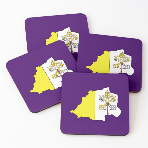 Item preview, Holy See country shape flag designed and sold by Rachael Taylor.