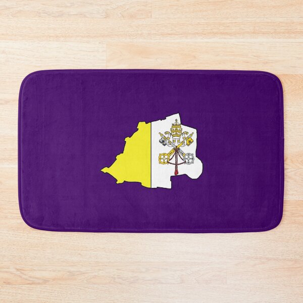 Item preview, Holy See country shape flag designed and sold by zenithcreative.