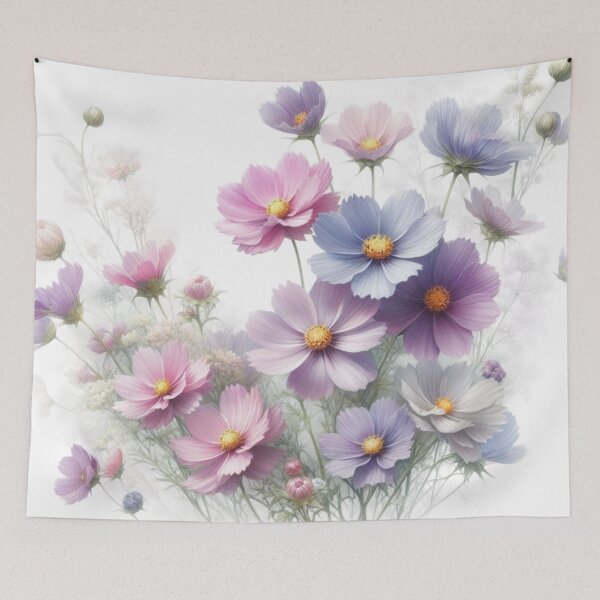 Item preview, Watercolor of wild flowers 10 designed and sold by I-HERE.