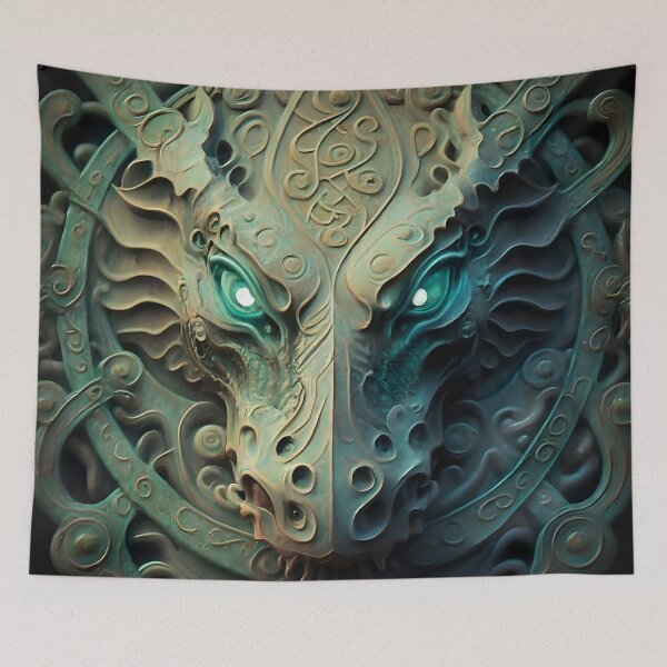 Item preview, Mystical Dragon Gaze: Hand Carved Emerald Eyes designed and sold by DragonRealms.