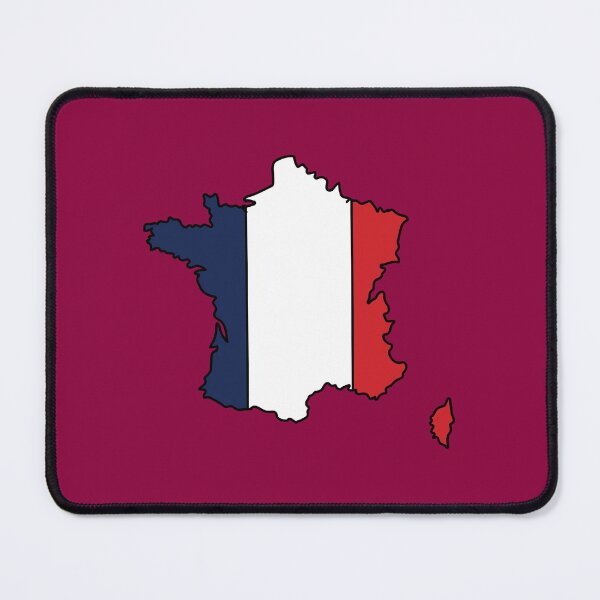 Item preview, France country shape flag designed and sold by Rachael Taylor.