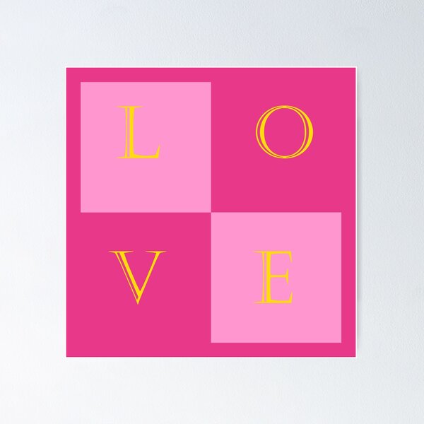 Item preview, Love 1 in Pink and Yellow. A great hot romantic gift for your sweetheart.  designed and sold by Yu-Va.