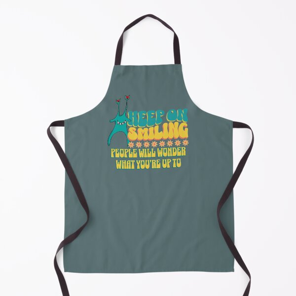 Item preview, Keep On Smiling, People Will Wonder What You're Up To designed and sold by GraphicsMark.