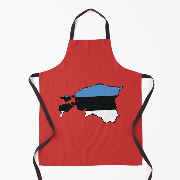 Item preview, Estonia country shape flag designed and sold by Rachael Taylor.