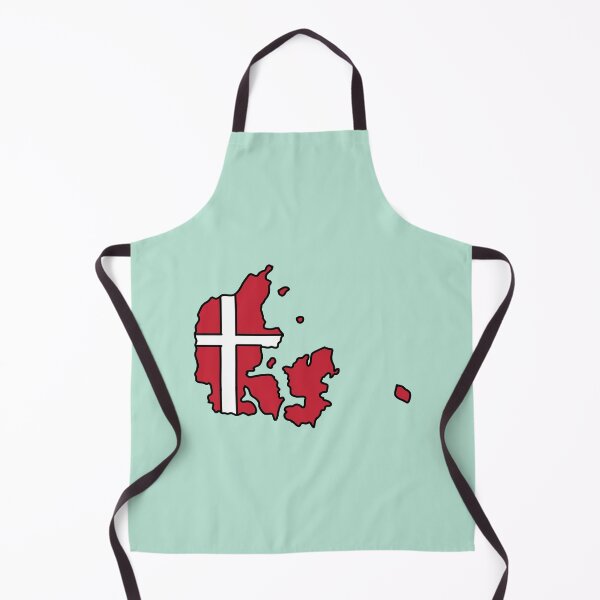 Item preview, Denmark country shape flag designed and sold by Rachael Taylor.
