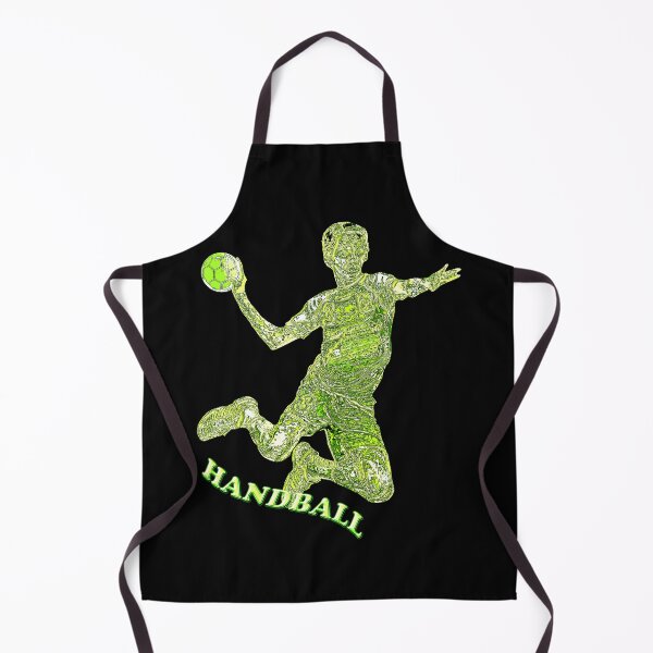 Item preview, Handball player green silhouette designed and sold by Astralia.
