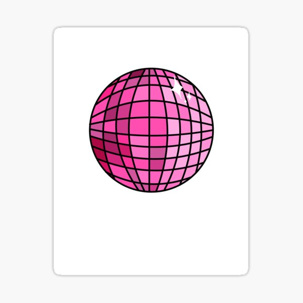 Disco Mirrorball Sticker