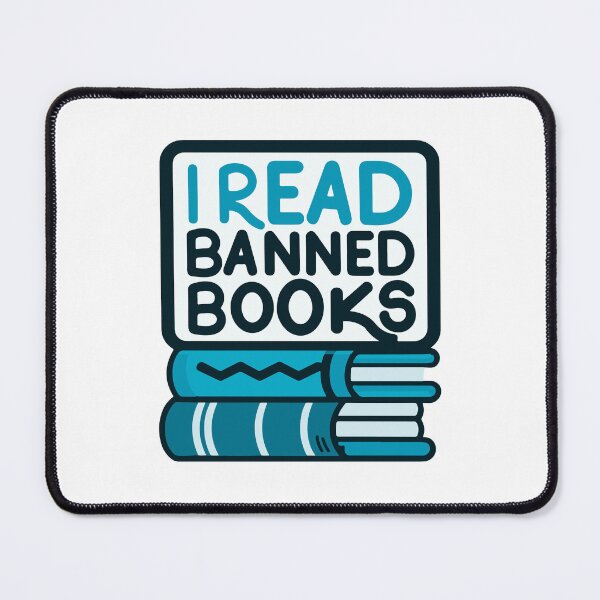 Item preview, I Read Banned Books designed and sold by Timegraf.