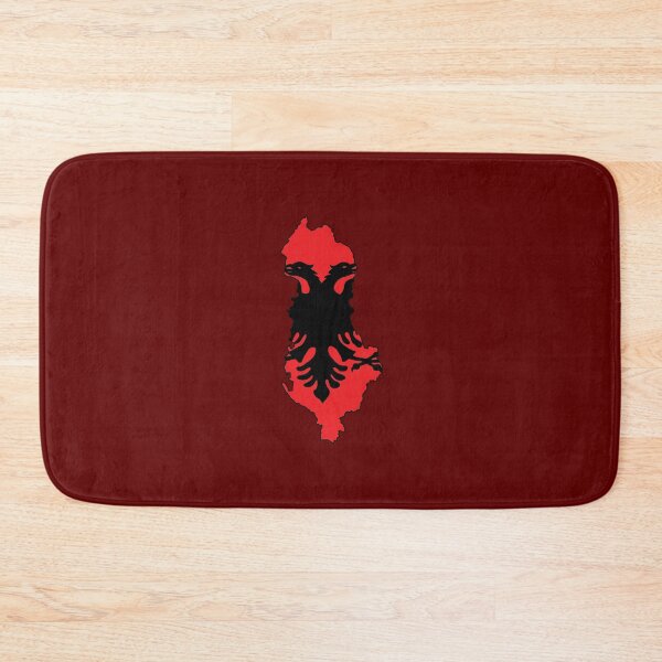 Item preview, Albania country shape flag designed and sold by Rachael Taylor.